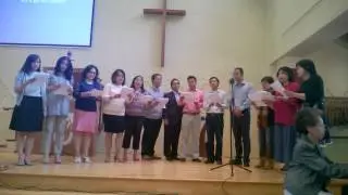 GKIN Vocal Group regio Rijswijk-Den Haag group zingt: 