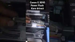 Canon G3010 Printer ink Flush Direct Pip Refill ink much better #canon #canonixus