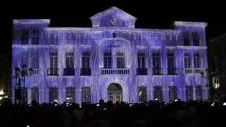 2019_08_18 Video mapping Plaza España Tomelloso