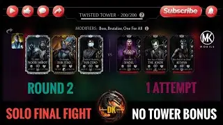 Twisted Fatal Tower 200▪️Round 2 🎮 Mortal Kombat Mobile/MK Mobile #mortalkombatmobile #mkmobile #mkm