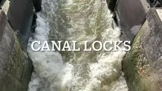#canal in #uk Flooded Canal no Narrow Boat