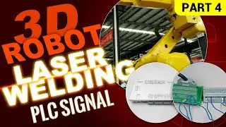 DIY Robot Laser Welder Ep.4｜Fanuc PLC IO Wiring & Signal Logic Explained