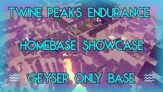 Twine Peaks Geyser Only Base Showcase - Homebase