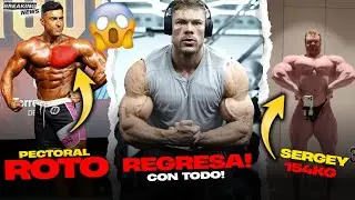⚠️WESLEY REAPARECIÓ 🤯 SERGEY danilov 340 lbs // 154kg ☣️ JORGE Tabet Ruptura de PECTORAL ❌️🥶 