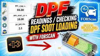 Reading - Checking DPF SOOT Loading (Forscan) - Ford, Mazda