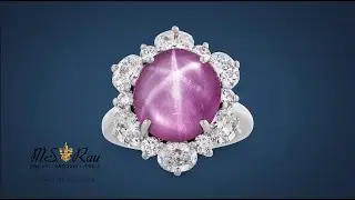 Oscar Heyman Untreated Ceylon Star Ruby Ring (8.57 Carats) | M.S. Rau
