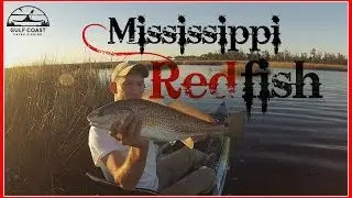 Kayak Fishing for Redfish! - Mississippi Gulf Coast
