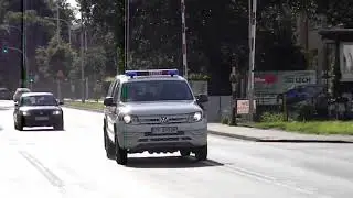 Alarmowo pędzące:552[P]90 SLRR Volkswagen Amarok/Szybicki JRG2 Piła Do pożaru w Wyrzysku