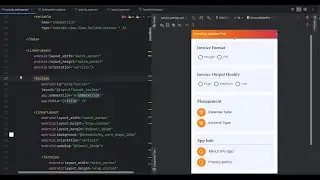 Invoice Maker Pro App Settings Design In Android Studio