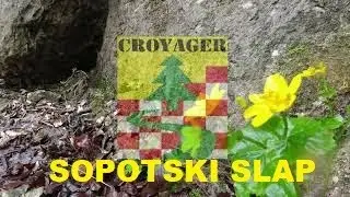 Sopotski slap, Žumberačka gora, selo Sopote, prekrasan slap pun vode i zvukova. 4K/30fps