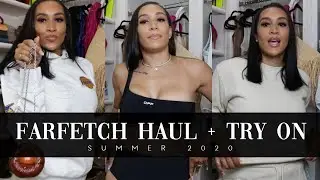 FARFETCH HAUL + TRY ON // Off-White, Chanel, Balenciaga, Moschino, Kenzo