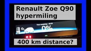 🔴 Гипермилинг Renault Zoe Q90 ZE 40 | 400 км | Запас хода на одном заряде аккумулятора &mdash; Renault Assistance | edrive 🚘⚡️