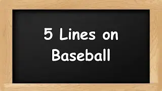 Baseball Short 5 Lines in English || 5 Lines Essay on Baseball