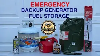 Emergency Backup Generator Fuel Storage