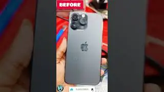 iphone 14 Pro Max Backshell replacement #viral #foryou #quickrepair #quickrepairzone #qr #shorts