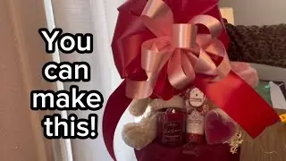 Easy Gift Basket Anyone Can Make (No clearance required) #giftbasketideas 