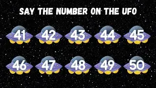 Learning Number 41 to 50 is Fun with Counting Companion
