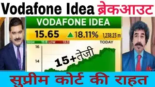 Vodafone idea share latest news today // What is the reason for the big rise in the share