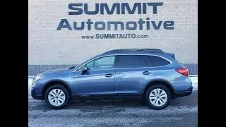 2018 SUBARU OUTBACK PREMIUM AWD TECH PACKAGE TWILIGHT BLUE  WALK AROUND REVIEW SOLD! 9T255B