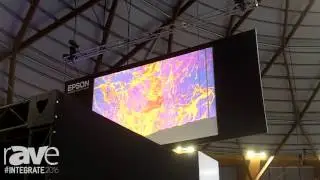 Integrate 2016: Epson Features Its 25,000-Lumen Laser Projector
