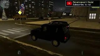 Careful driving of a Niva City car driving