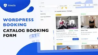 Форма бронирования каталога WordPress для встреч и мероприятий | Амелия