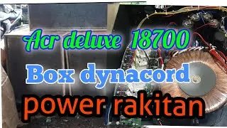 tes speaker ACR deluxe 18 inch 18700 Mk, ct 40 power ombro