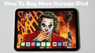 How To Buy More Storage On iPad Mini 7 - Running Low