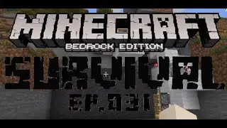 Minecraft Bedrock. EP 031. Easy Automatic Mud Farm