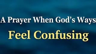 A Bedtime Prayer To Calm Anxious Thoughts And Find Rest | The Spoken Bible 