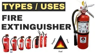 Types of Fire Extinguisher & their Uses | Fire Class