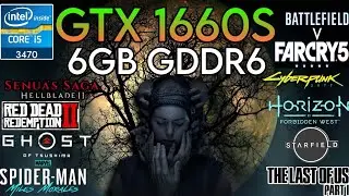 GTX 1660 Super + I5 3470 и 16 ГБ ОЗУ | Тест в 10 играх!