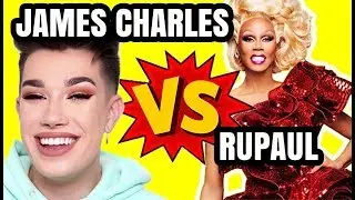 JAMES CHARLES DISSES RUPAUL DRAG RACE STAR