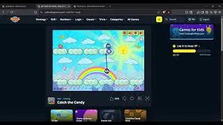 Catch the Candy from Coolmath Games