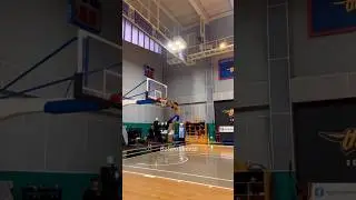 Grabe talaga 'yong VERTICAL ni Justin Gutang 💯📈 #justingutang #lgsakers #kbl