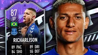 INSANE 🔥 87 WHAT IF RICHARLISON PLAYER REVIEW - FIFA 21 ULTIMATE TEAM