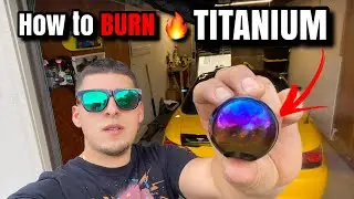 Как обжечь анодированный ТИТАН