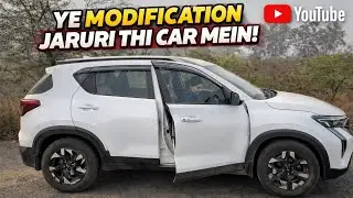  ये modification जरूरी Thi कार mein | Kia SONET HTK Plus 🚀