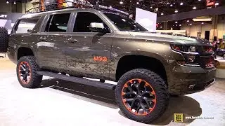 2017 Chevrolet Suburban Luke Bryan Concept Vehicle - Exterior Walkaround - 2017 SEMA