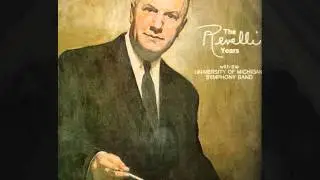 REVELLI CONDUCTS BACH'S PASSACAGLIA AND FUGUE IN C MINOR ~ UNIVERSITY OF MICHIGAN SYMPHONY BAND