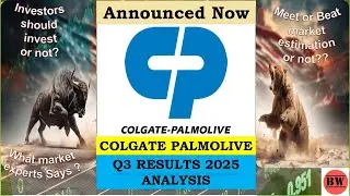 COLGATE PALMOLIVE Q3 RESULTS 2025,  COLGATE PALMOLIVE LATEST, COLGATE PALMOLIVE, COLGATE PALMOLIVE