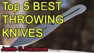 Top 5 BEST THROWING KNIVES 2021