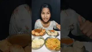 eating panipuri, maggi ,momo, lays in 90 seconds 🤯😱#momoeating #panipuri #maggieating #lays #shorts