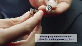 Pins Anstecknadeln in gedruckter Ausf&uuml;hrung mit Lack&uuml;berzug | Top Produktvideo