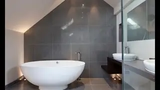 Grey and White Bathroom Tile Ideas