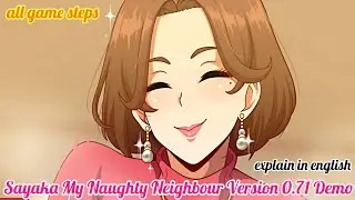 Демоверсия игры Sayaka My Neighbour, версия 0.71, объяснение игрового процесса на английском языке.