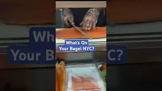 What&rsquo;s on your bagel nyc? Broad nosh bagels deli #bagels #catering #bestbagel #shorts