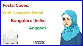 Postal Code of Adugodi Bangalore Karnataka India Zip Code Zipcode