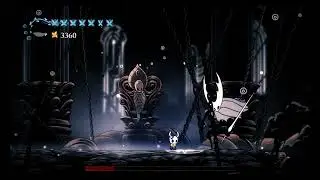 One of Hollow Knight's hardest bosses, Pure Vessel