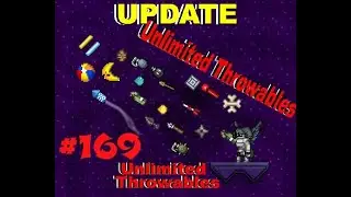 Starbound мод #169 Unlimited Throwables